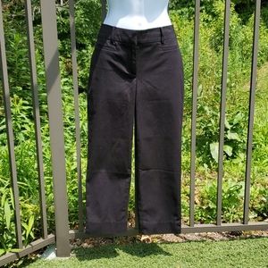 Talbots The Perfect Crop Black Pants